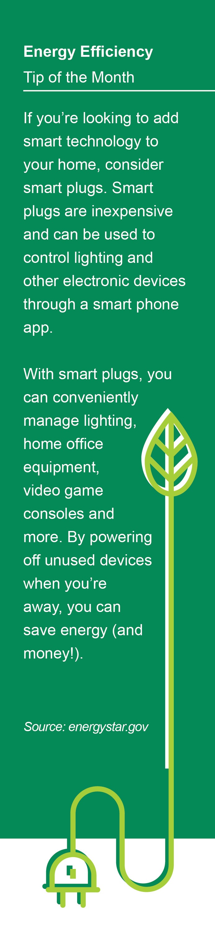 Add Smart Technology to Save Energy