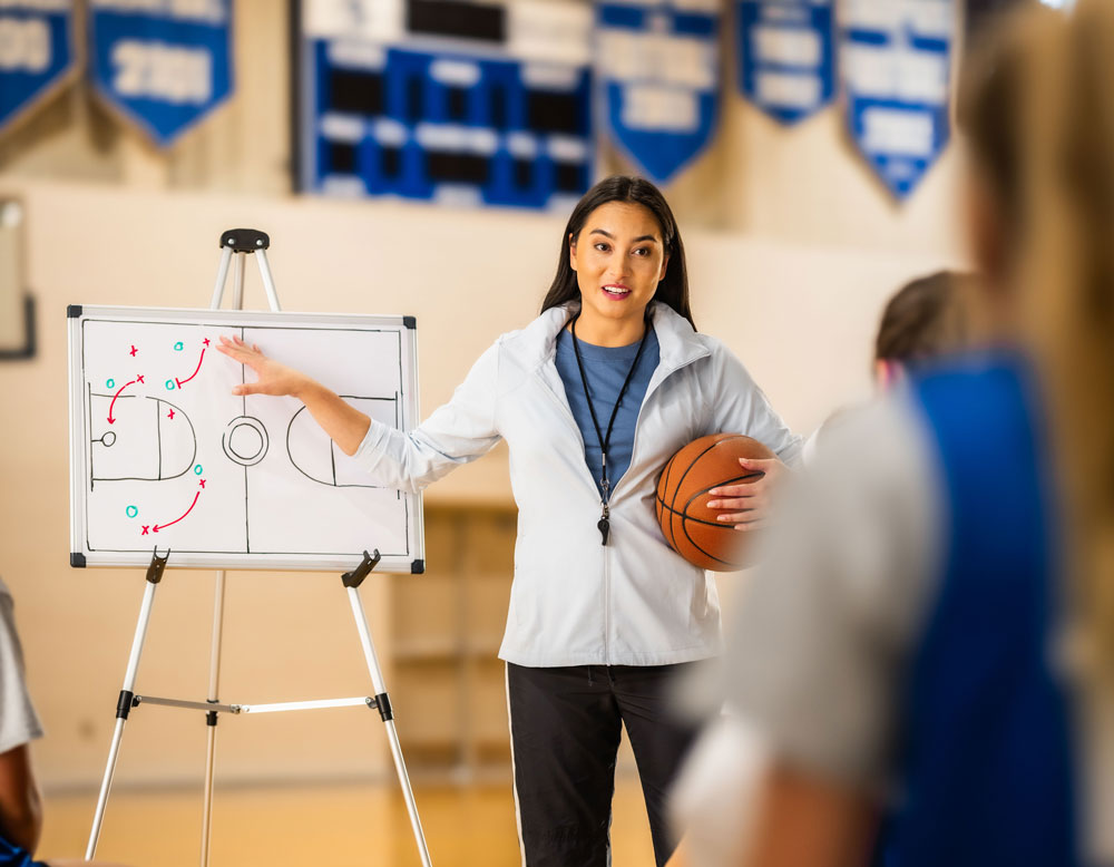 basketball teacher