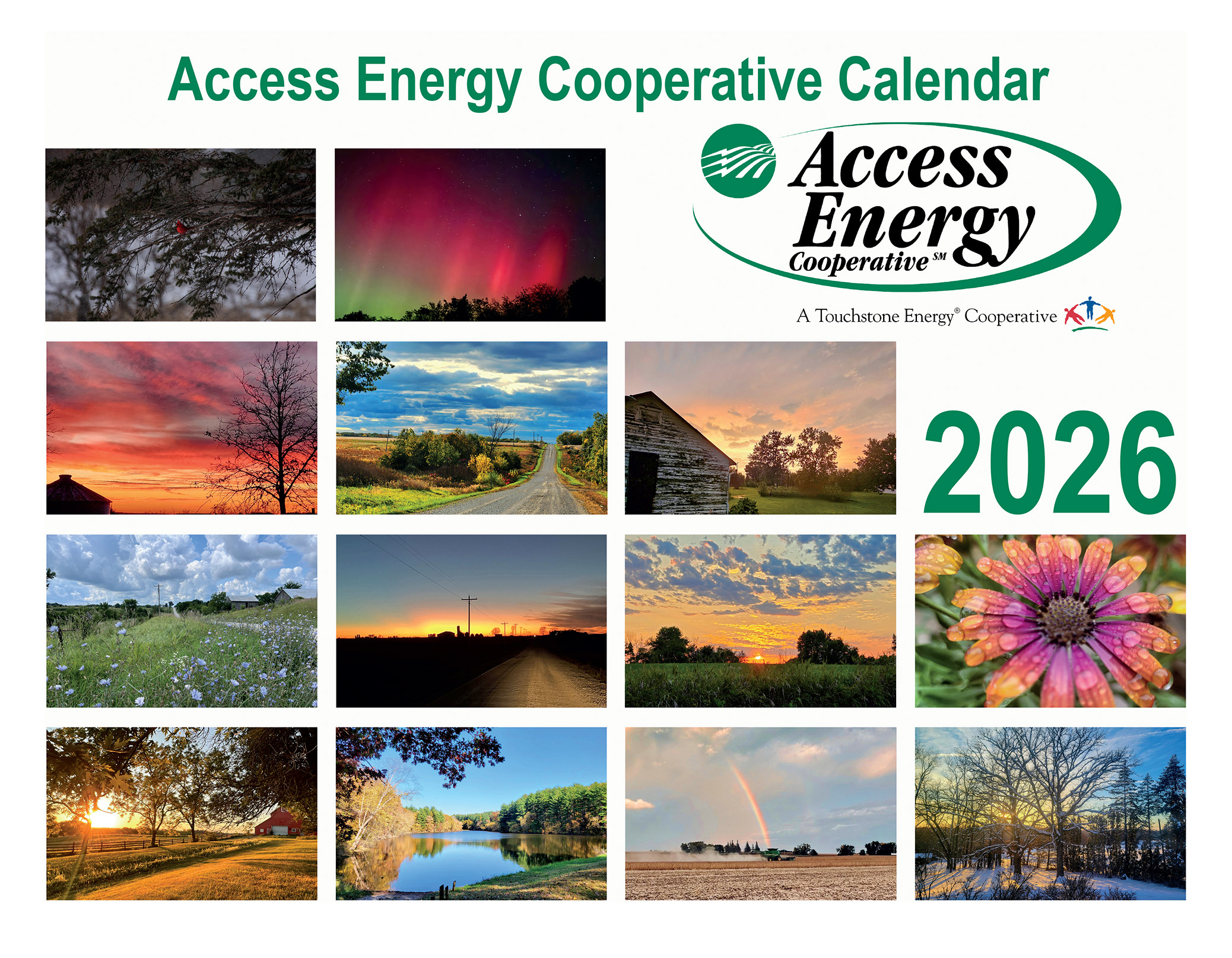 2026 Access Energy Cooperative Calendar 