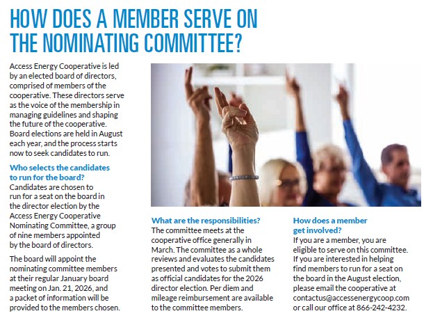 how to serve on the nominating committee