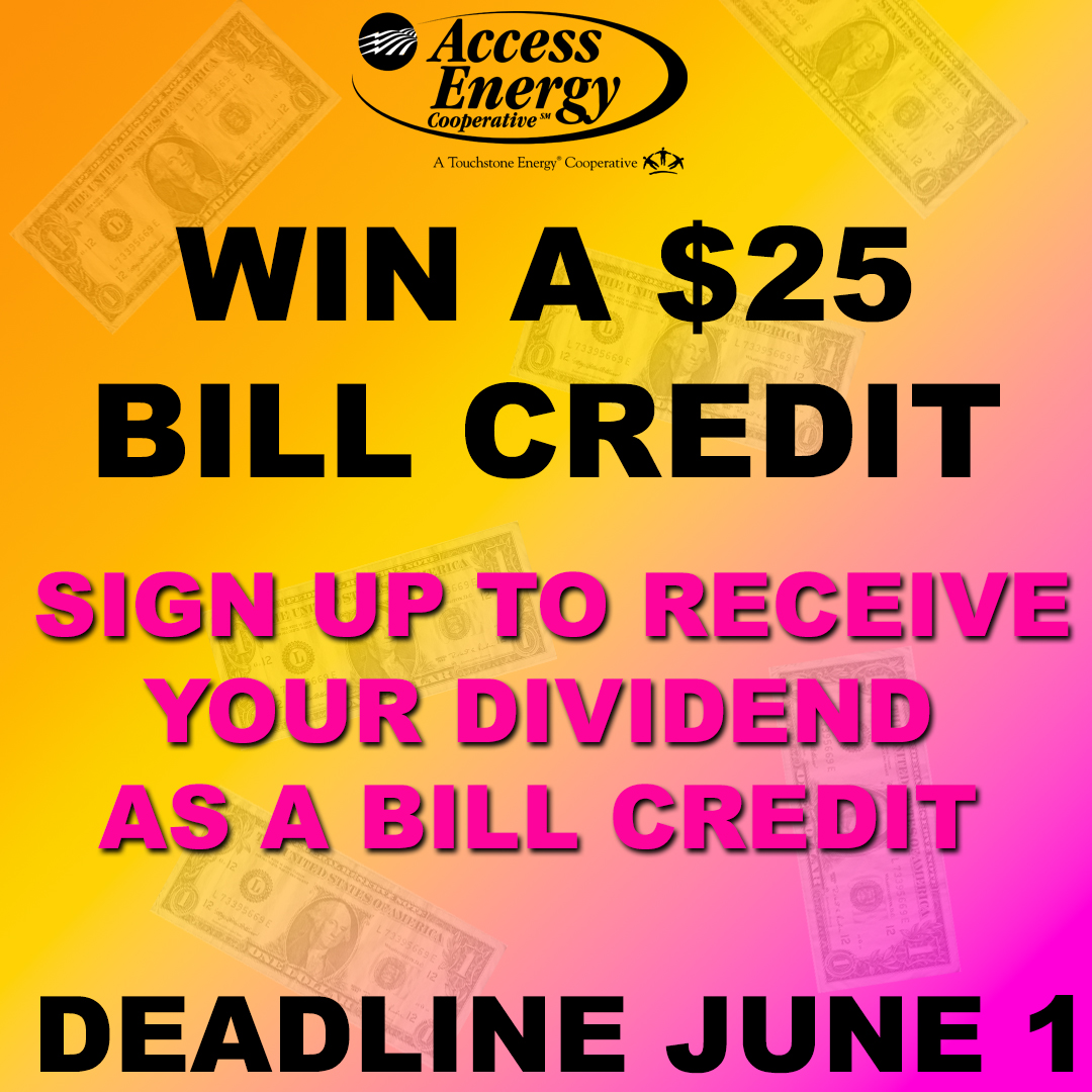 dividend bill credit drawing