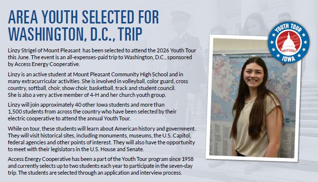 26 youth tour winner