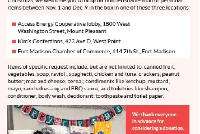 holiday gift drive