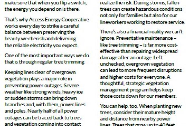 why does it matter to manage vegetation