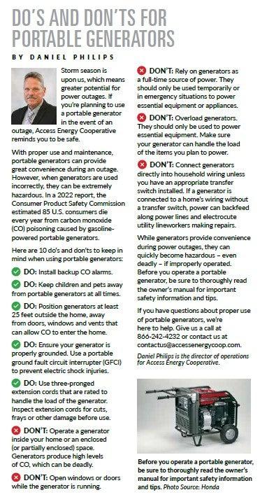 generator safety