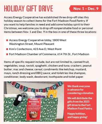 holiday gift drive